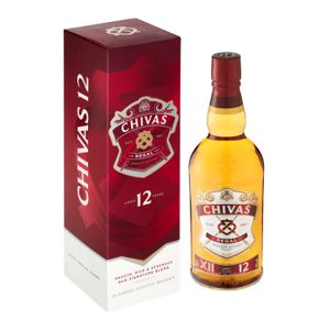 Chivas Regal 12 YO Blended Scotch Whisky (6 x 750ml)